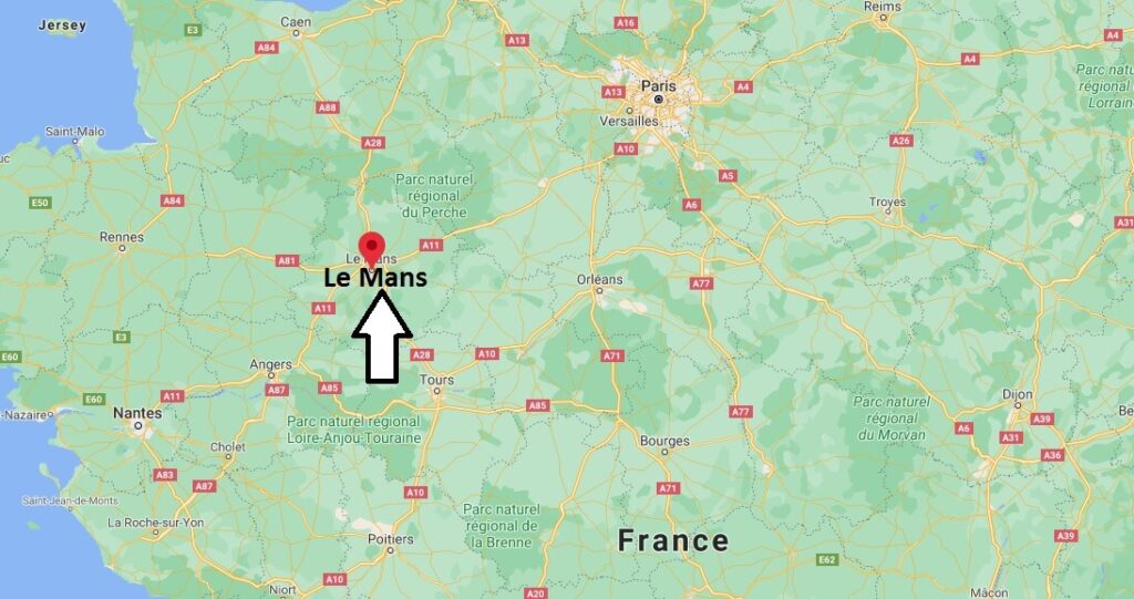 Où se situe Le Mans (Code postal 72181) Où se trouve Où se situe Le Mans (Code postal 72181) Où se trouve