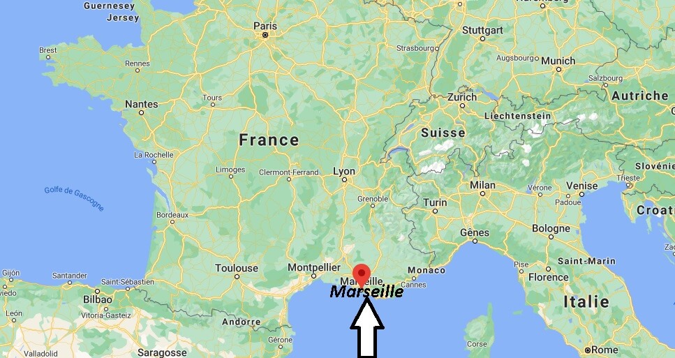 Où se situe Marseille (Code postal 13000)