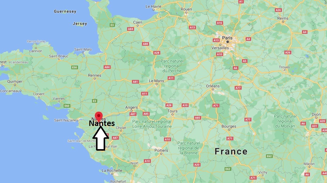 Où se situe Nantes (Code postal 44109)