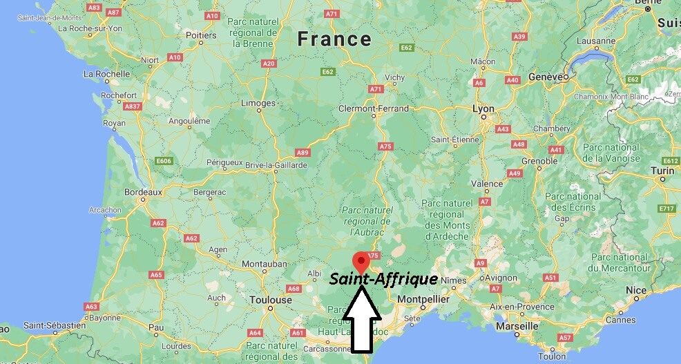 Où se situe Saint-Affrique (Code postal 12400)
