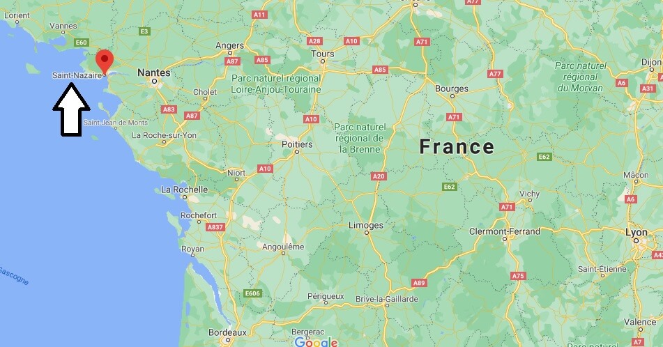 Où se situe Saint-Nazaire (Code postal 44184)