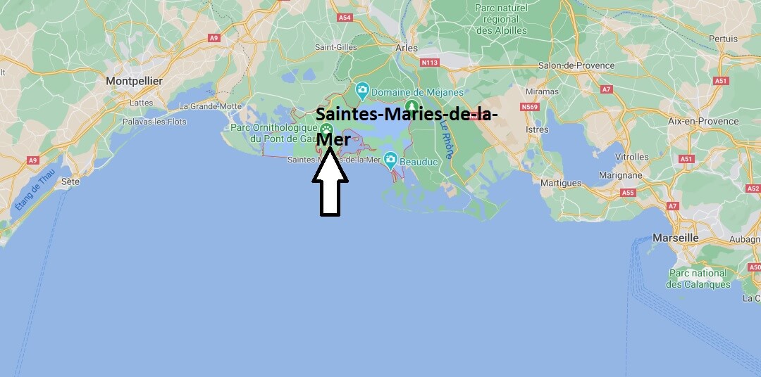 Où se situe Saintes-Maries-de-la-Mer (Code postal 13460)