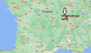 Où se situe Villefranche-sur-Saône (Code postal 69264)