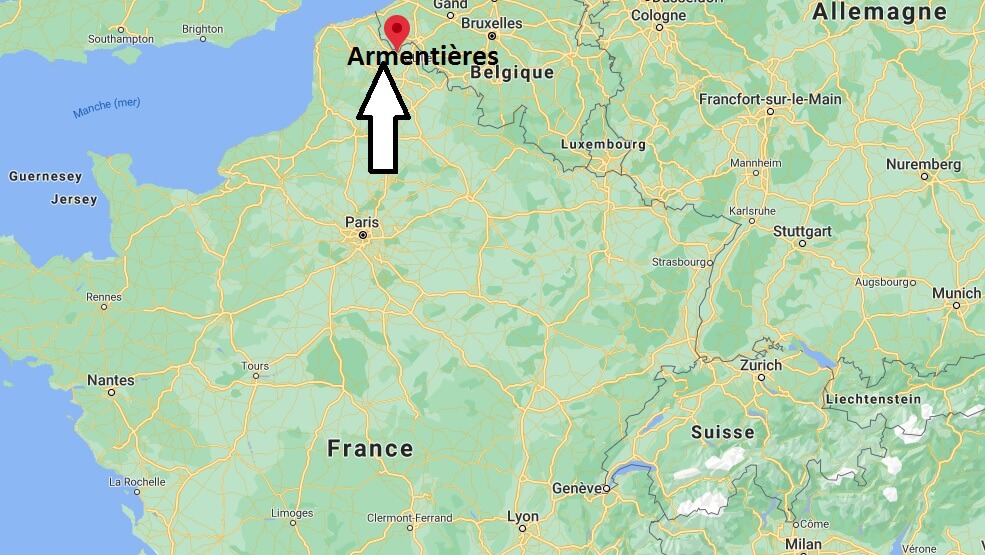 Où se trouve Armentières
