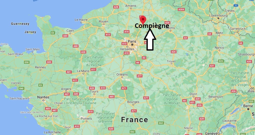 Où se trouve Compiègne