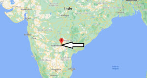 Où se trouve Hyderabad sur la carte du monde