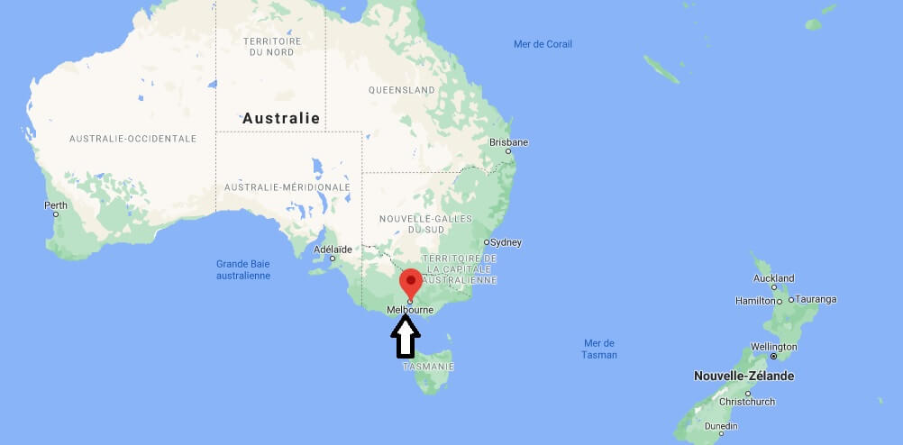 Où se trouve Melbourne