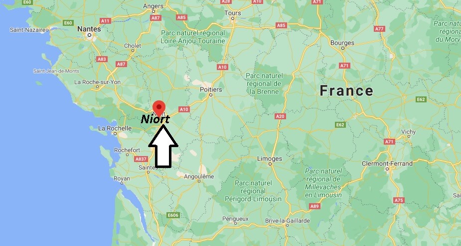 Où se trouve Niort