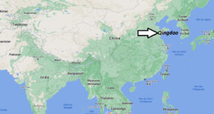 Où se trouve Qingdao