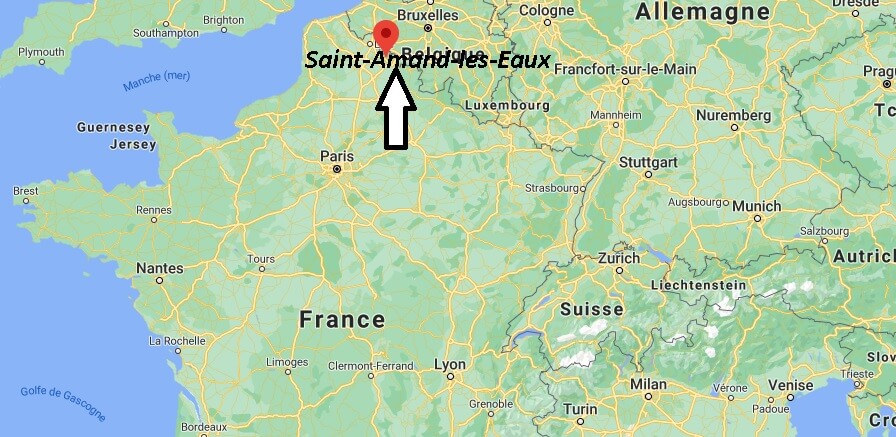 Où se trouve Saint-Amand-les-Eaux