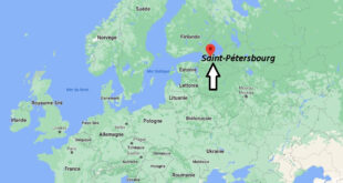 Où se trouve Saint-Pétersbourg
