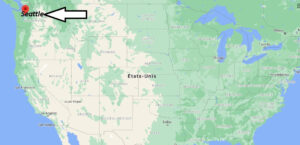 Où se trouve Seattle sur la carte du monde