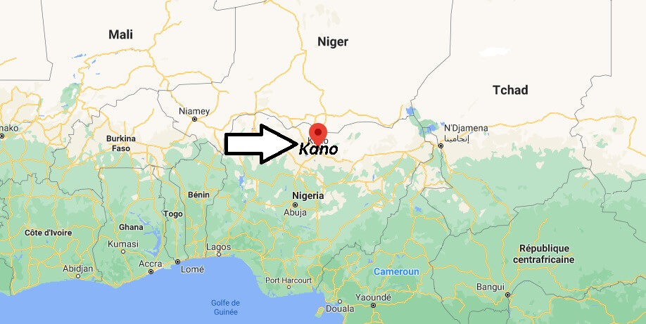 Où se trouve la ville de Kano