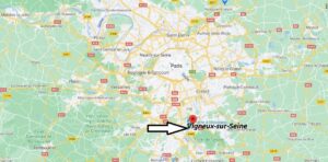 Où se situe Vigneux-sur-Seine