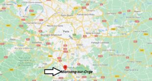 Où se trouve Morsang-sur-Orge sur la carte du monde