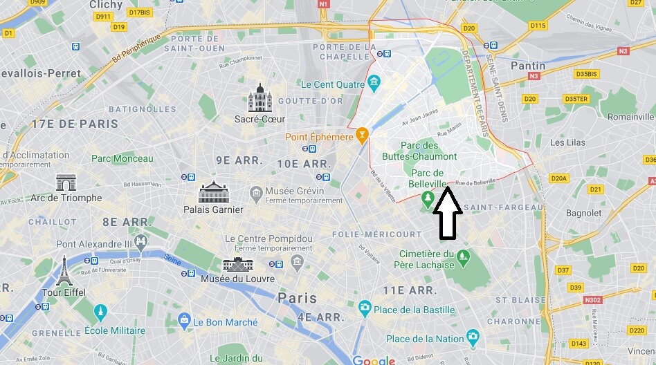 Où se trouve le 19e Arrondissement de Paris