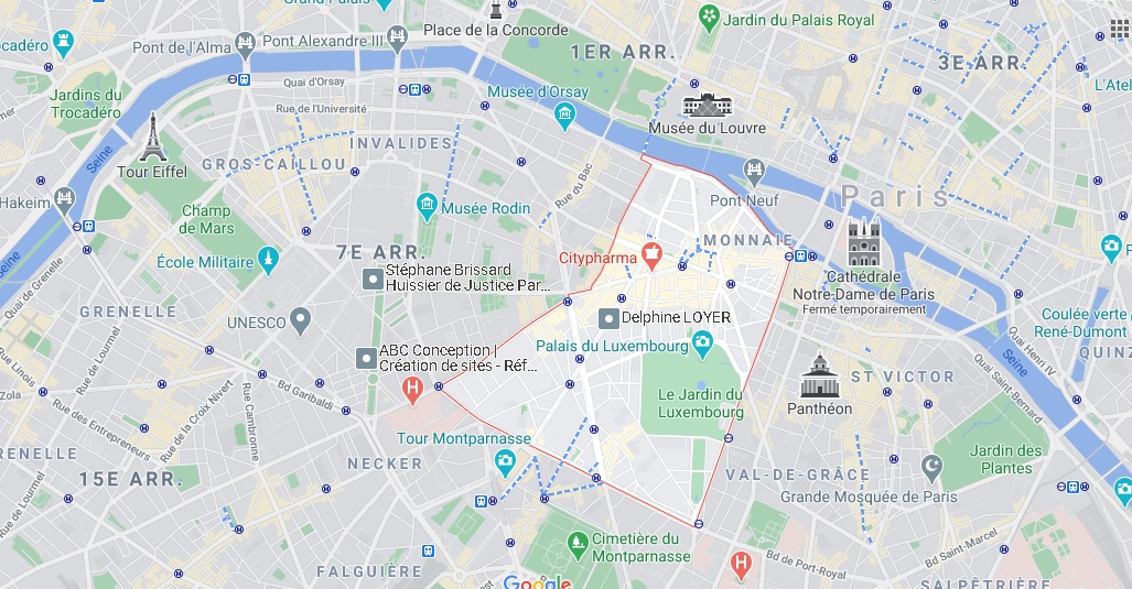 Où se trouve le 6e Arrondissement de Paris