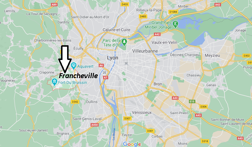 Où se situe Francheville