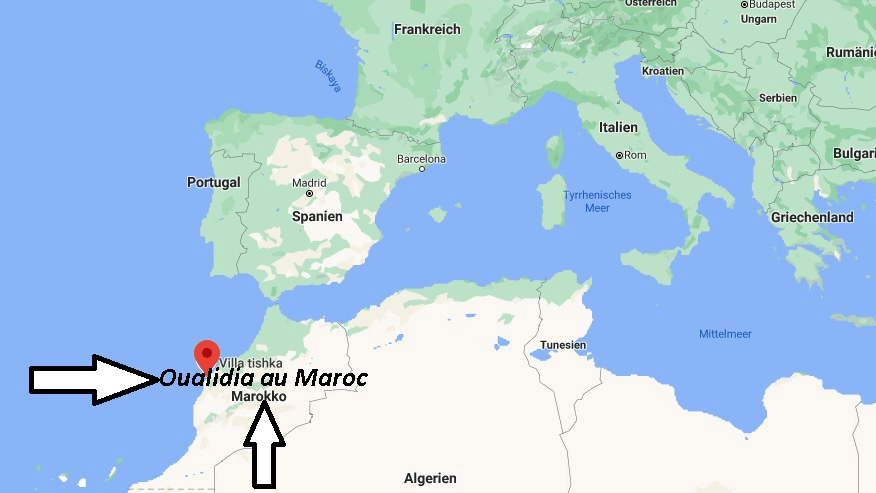 Où se situe Oualidia au Maroc