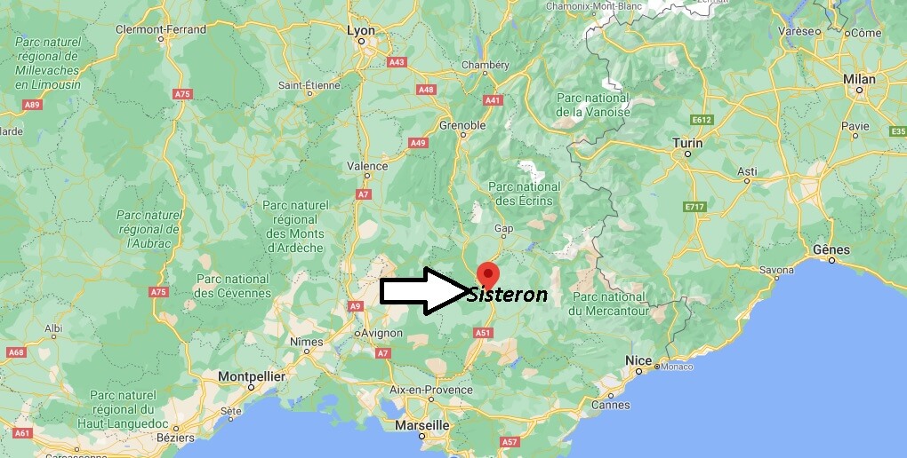 Où se situe Sisteron
