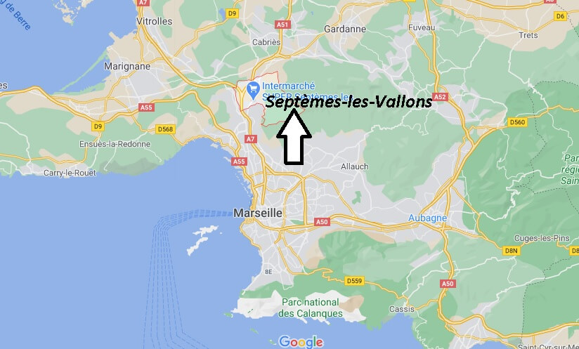 Où se trouve Septèmes-les-Vallons