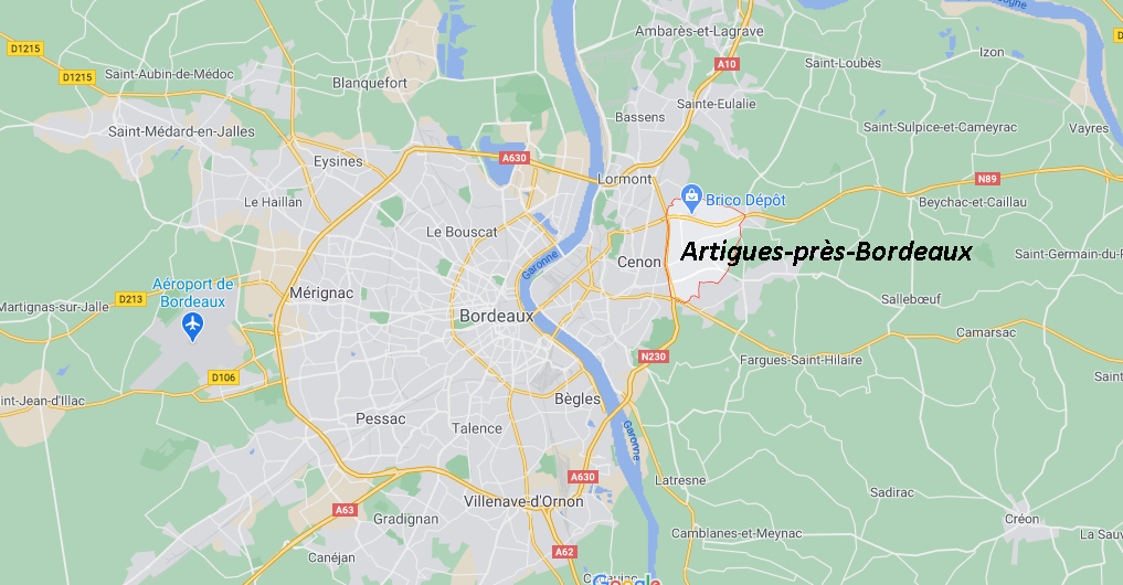 Dans quelle région se trouve Artigues-près-Bordeaux