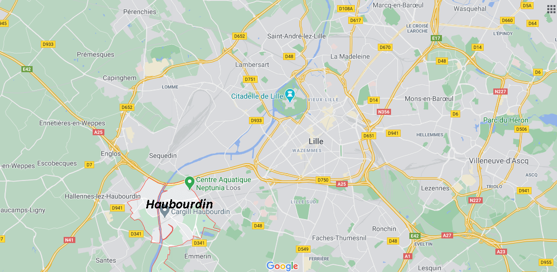 Dans quelle région se trouve Haubourdin