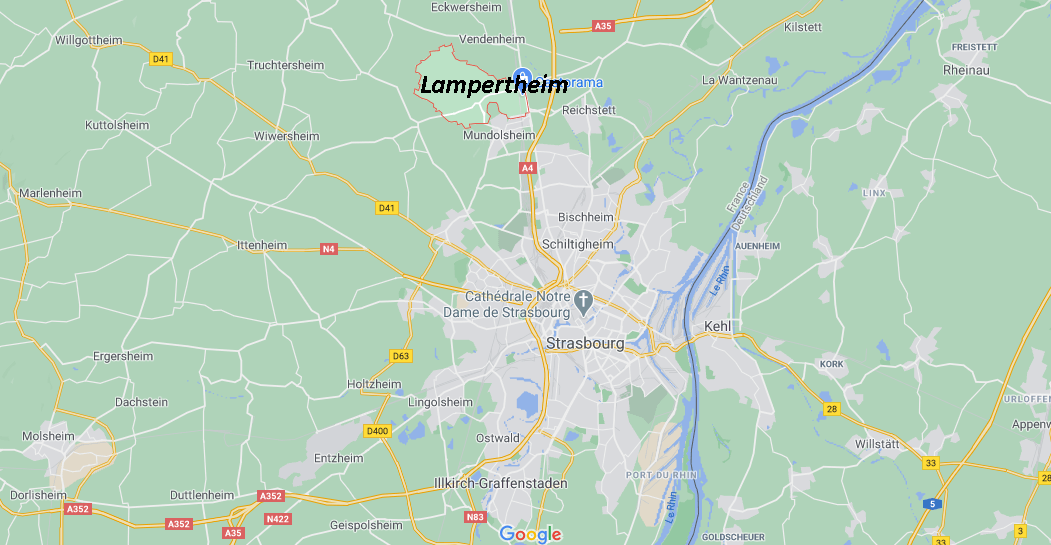 Dans quelle région se trouve Lampertheim