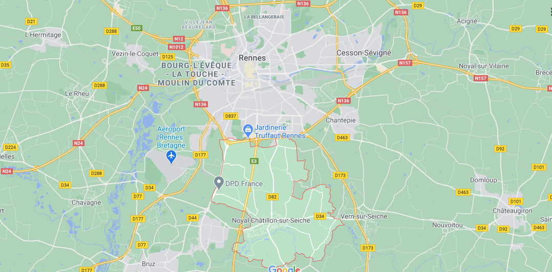 Dans quelle région se trouve Noyal-Châtillon-sur-Seiche