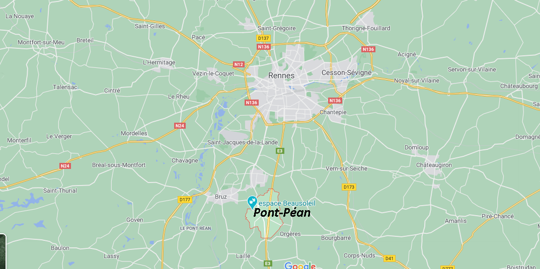 Dans quelle région se trouve Pont-Péan