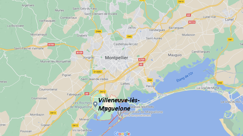 Dans quelle région se trouve Villeneuve-lès-Maguelone
