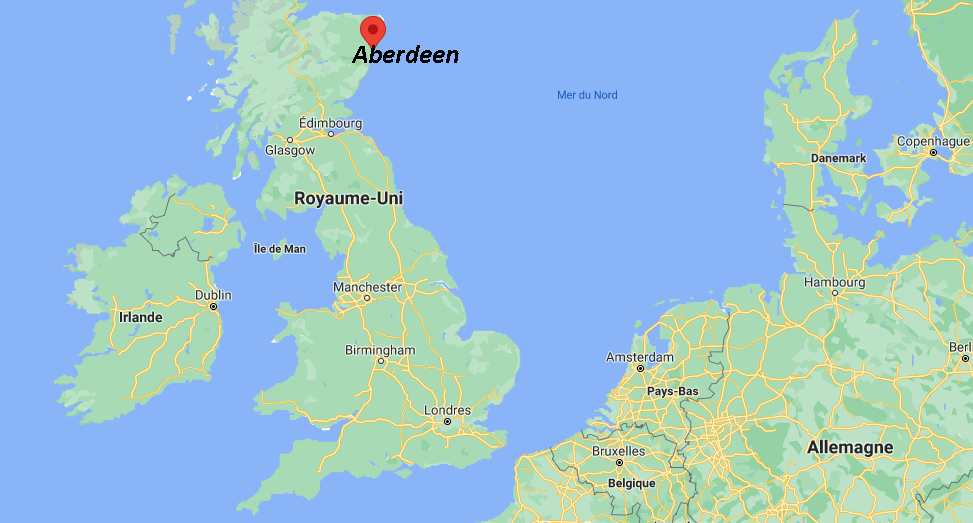 Où se situe Aberdeen