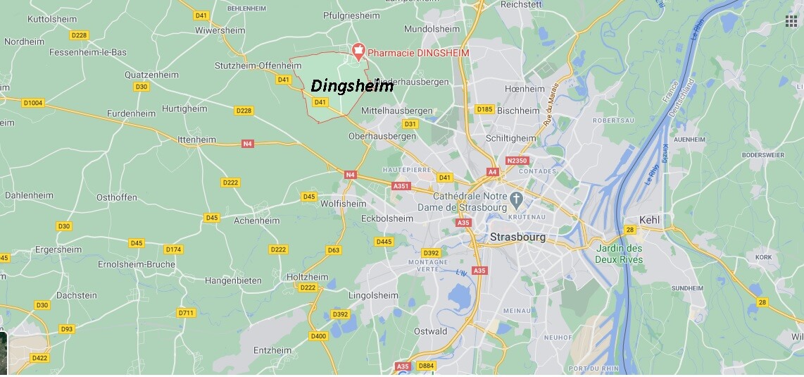 Où se situe Dingsheim (67370)