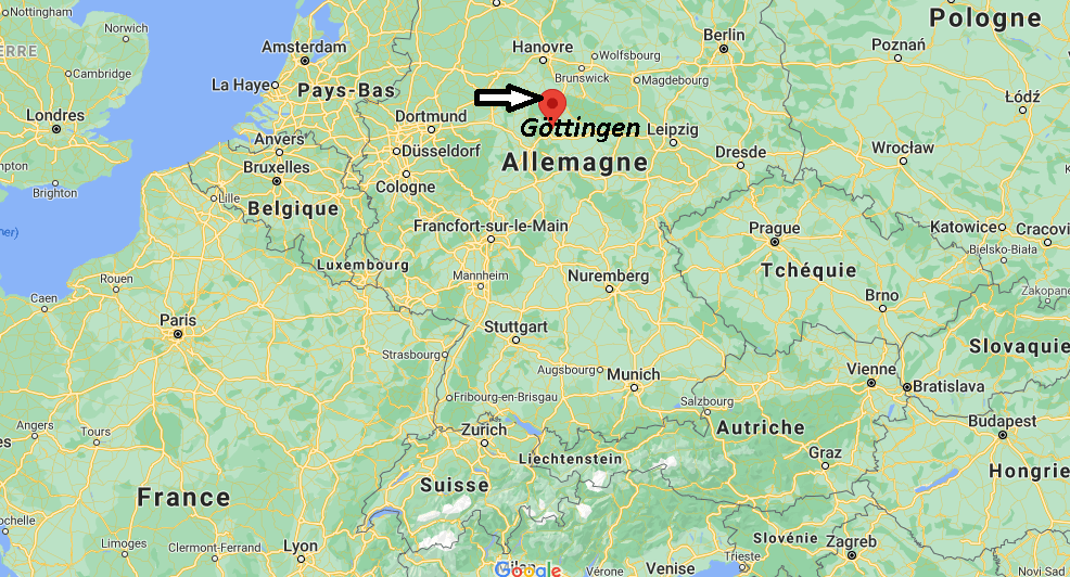 Où se situe Göttingen