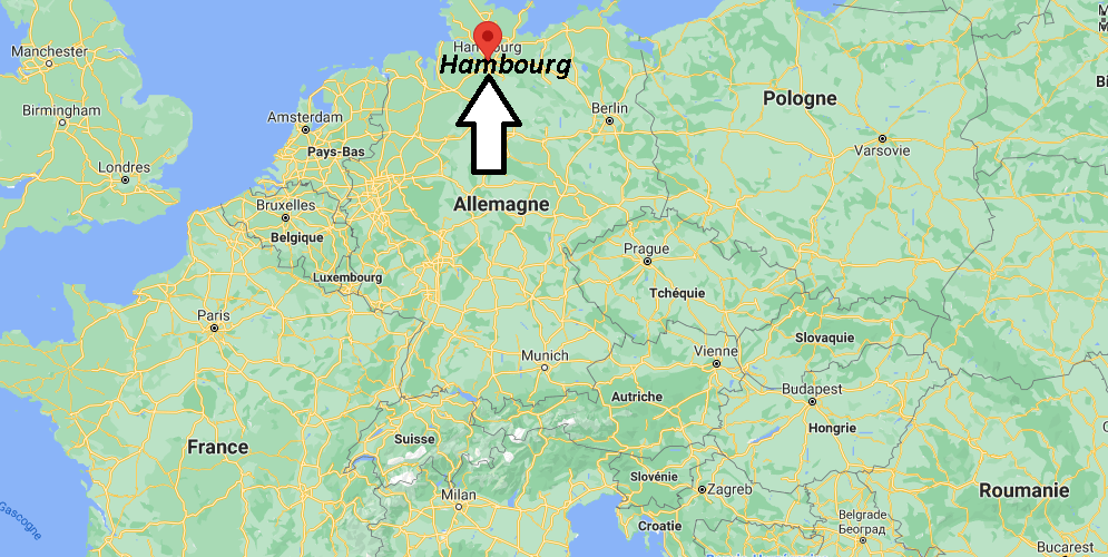 Où se situe Hambourg