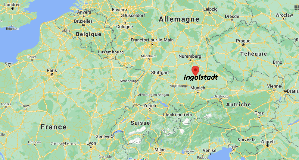 Où se situe Ingolstadt