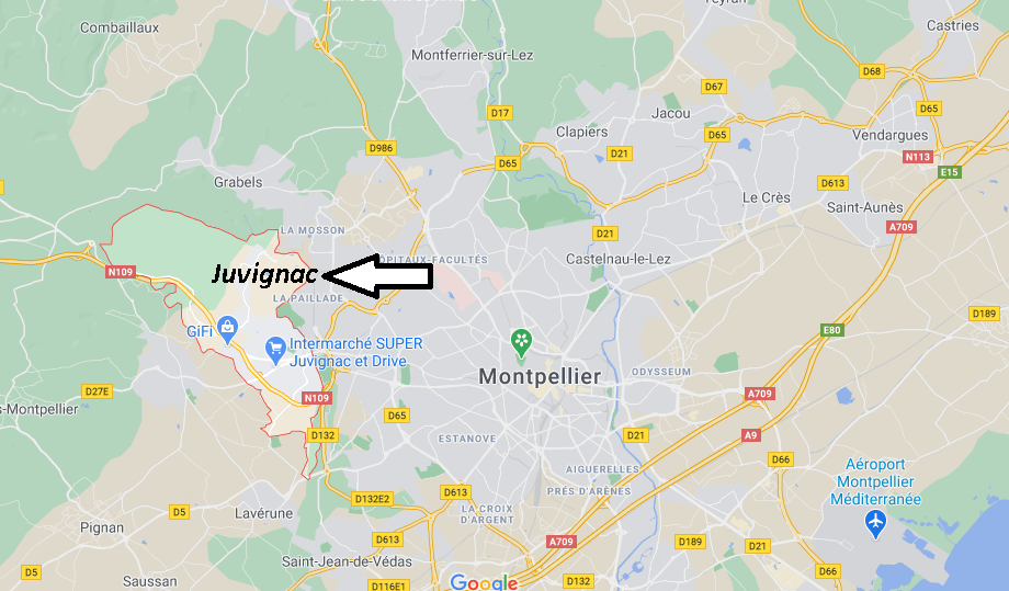 Où se situe Juvignac (34990)
