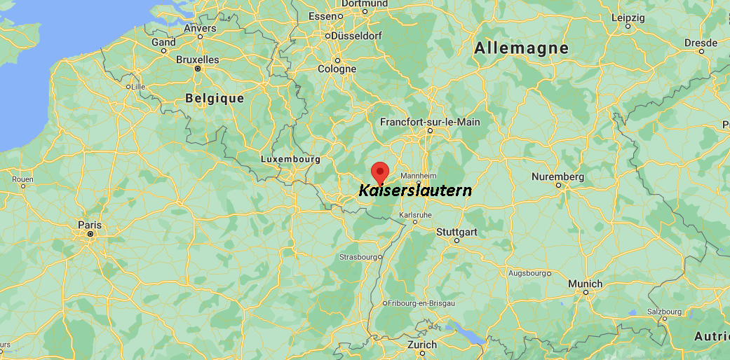 Où se situe Kaiserslautern