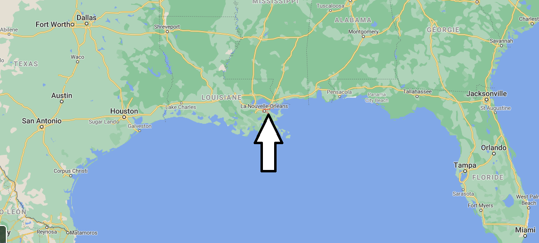 Où se situe La Nouvelle-Orléans