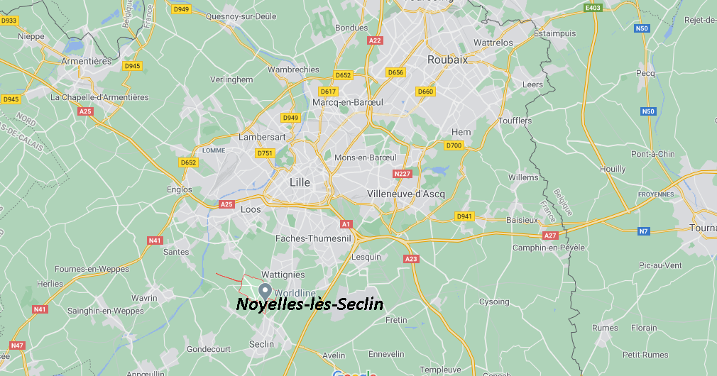 Où se situe Noyelles-lès-Seclin (59437)