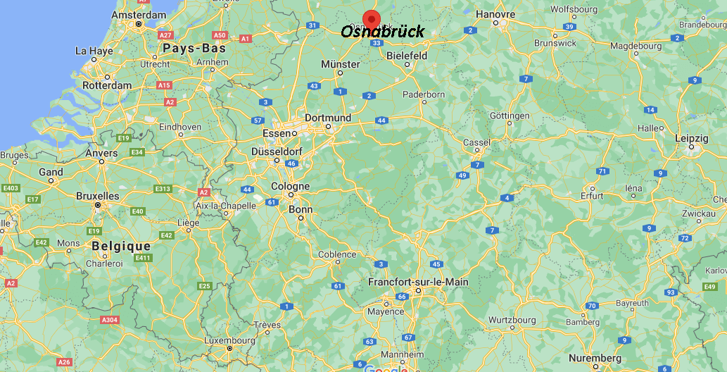 Où se situe Osnabrück