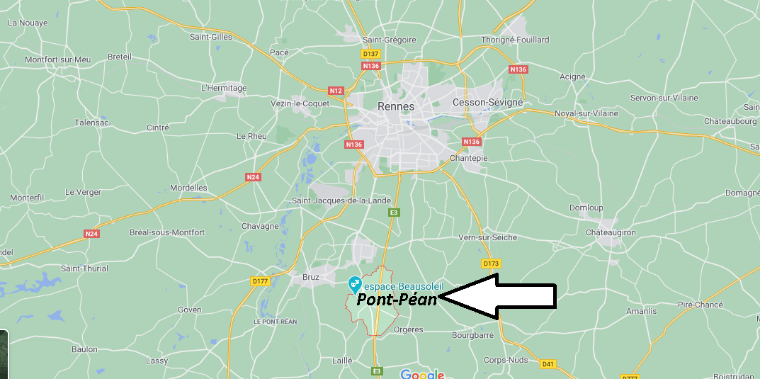Où se situe Pont-Péan (35131)