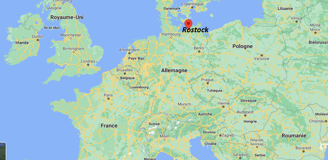 Où se situe Rostock