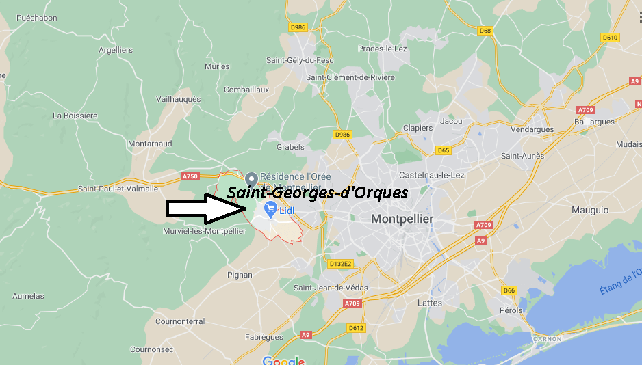 Où se situe Saint-Georges-d-Orques (34259)