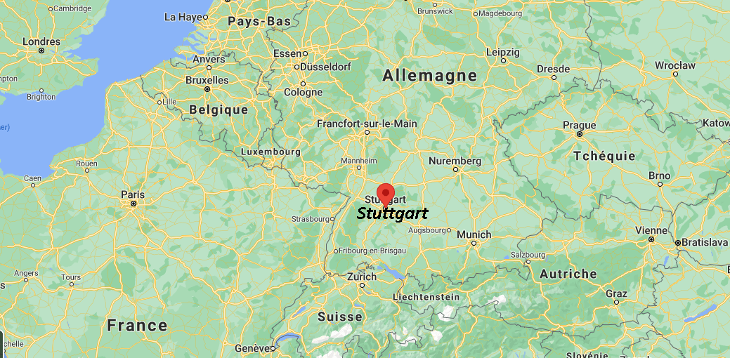 Où se situe Stuttgart