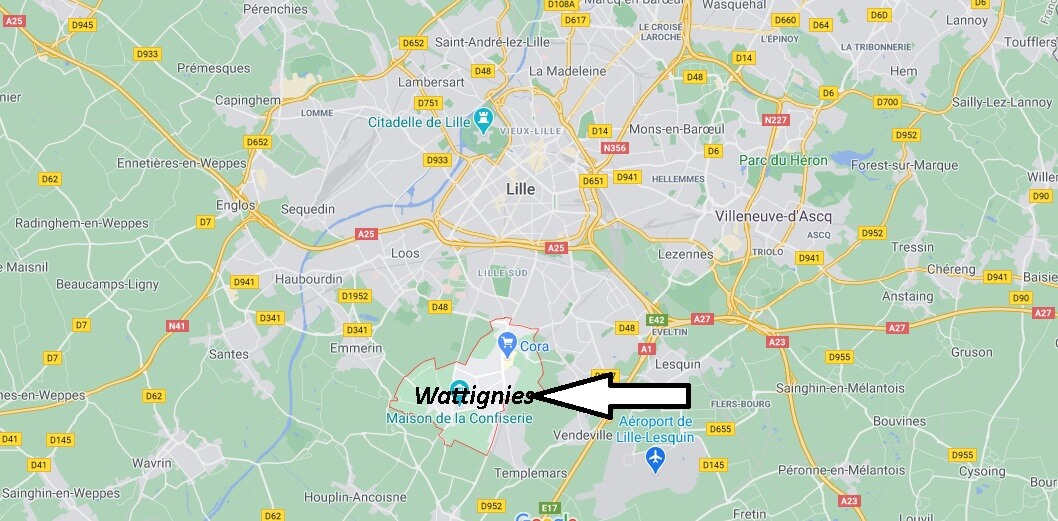 Où se situe Wattignies (59139)