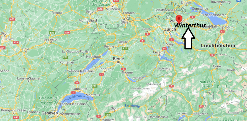 Où se situe Winterthur
