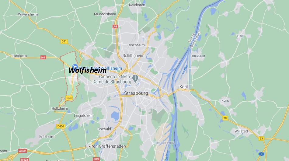Où se situe Wolfisheim