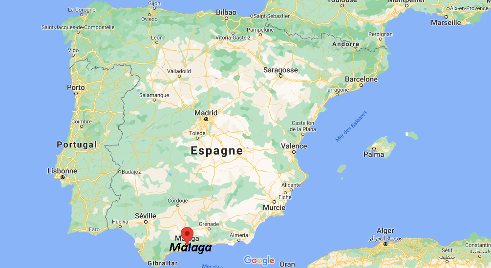 Où se situe dans Malaga en Espagne
