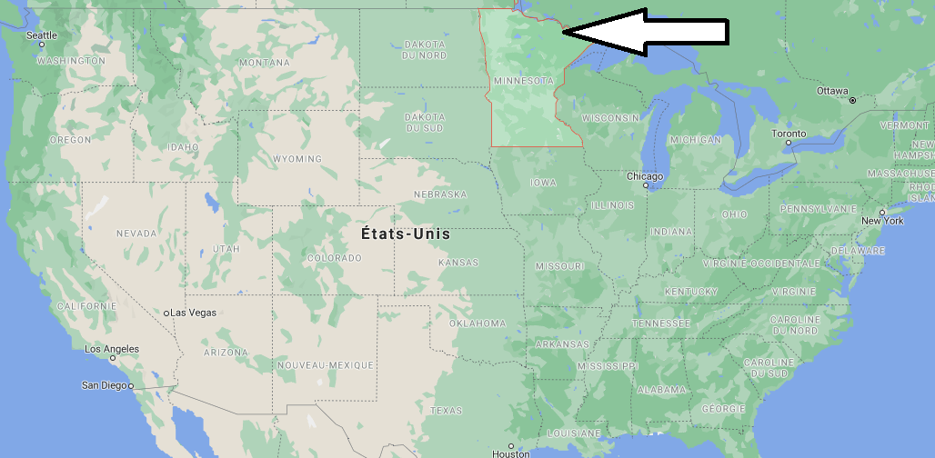 Où se situe le Minnesota